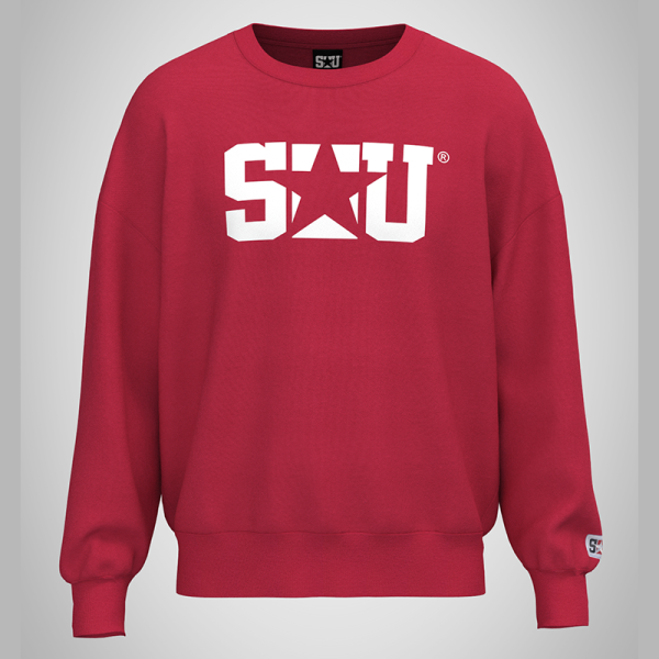 SU® Crewneck "LOGO No. 3" - Red