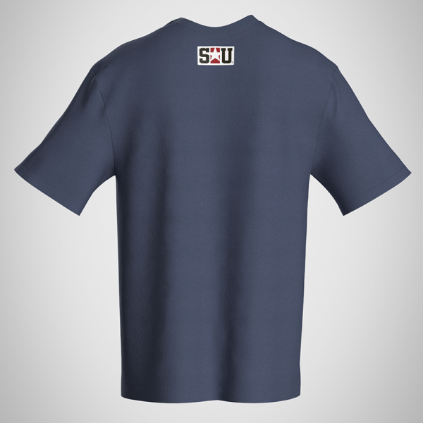 Preview: SU® T-Shirt "LOGO No. 1" - Indigo