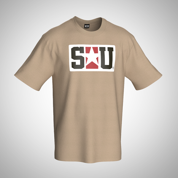 SU® T-Shirt "LOGO No. 1" - Beige