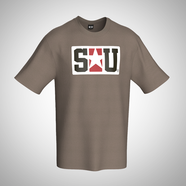 SU® T-Shirt "LOGO No. 1" - Coffe