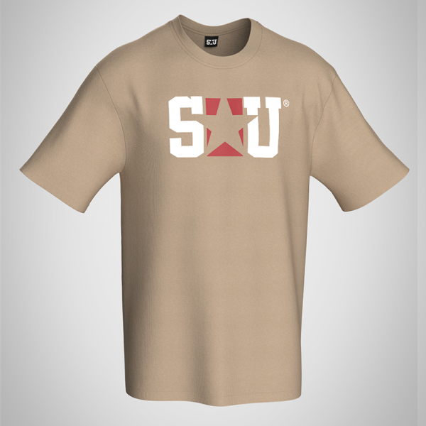 SU® T-Shirt "LOGO No. 2" - Beige