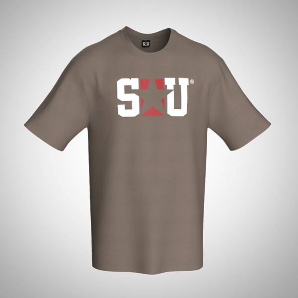 SU® T-Shirt "LOGO No. 2" - Coffe