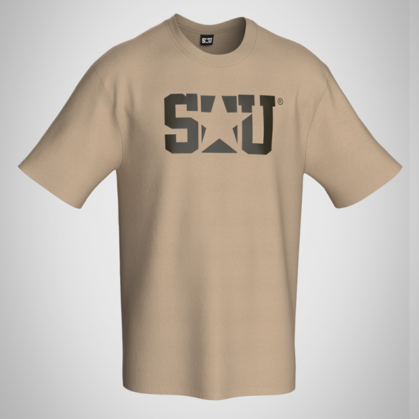 SU® T-Shirt "LOGO No. 3" - Beige