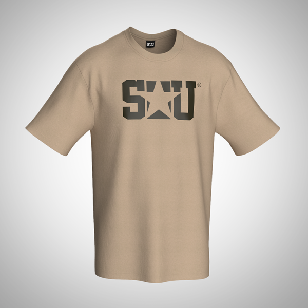 SU® T-Shirt "LOGO No. 3" - Beige
