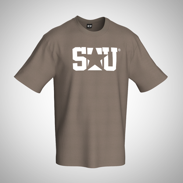 SU® T-Shirt "LOGO No. 3" - Coffe
