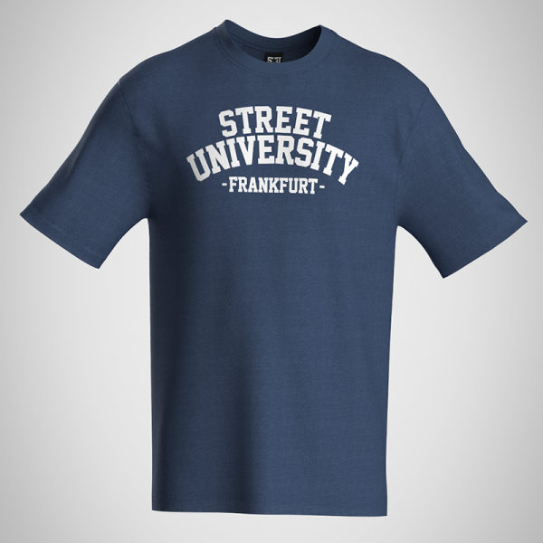 SU® T-Shirt "University" - Indigo