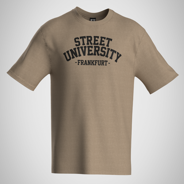 SU® T-Shirt "University" - Beige